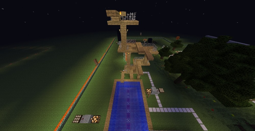 ᐅ Sprungturm in Minecraft bauen minecraftbauideen.de