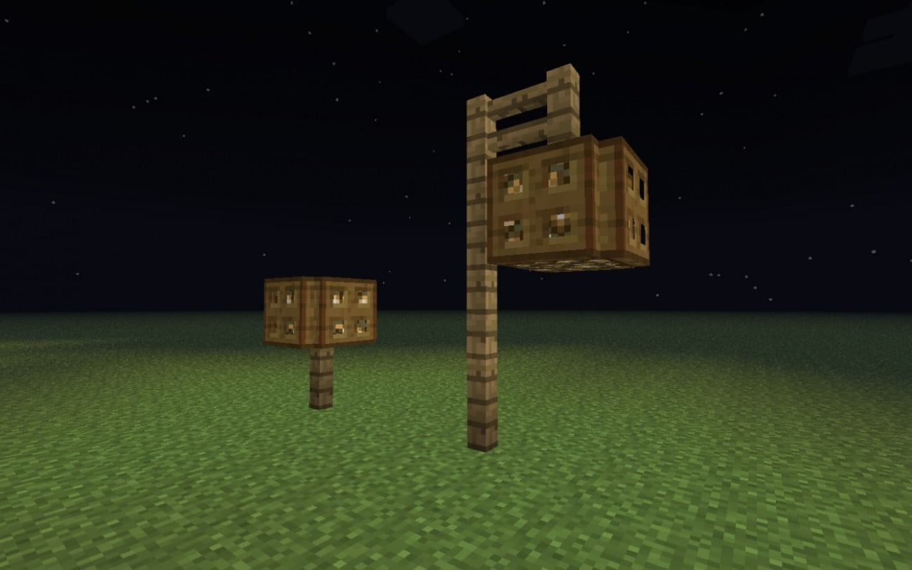 ᐅ Straßenlaternen in Minecraft bauen minecraftbauideen.de
