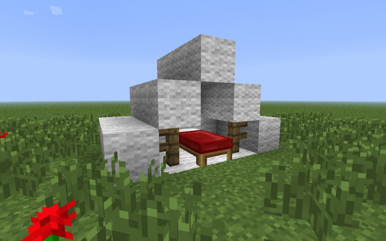 ᐅ Zelt in Minecraft bauen minecraftbauideen.de