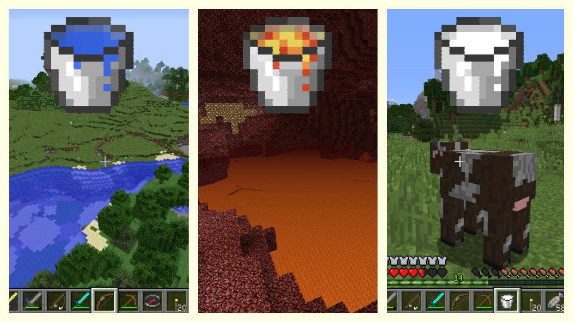 マイクラ バケツ 【マイクラ】各種「畑」の作り方や育て方など農業の基本を解説！ ｜ ひきこもろん