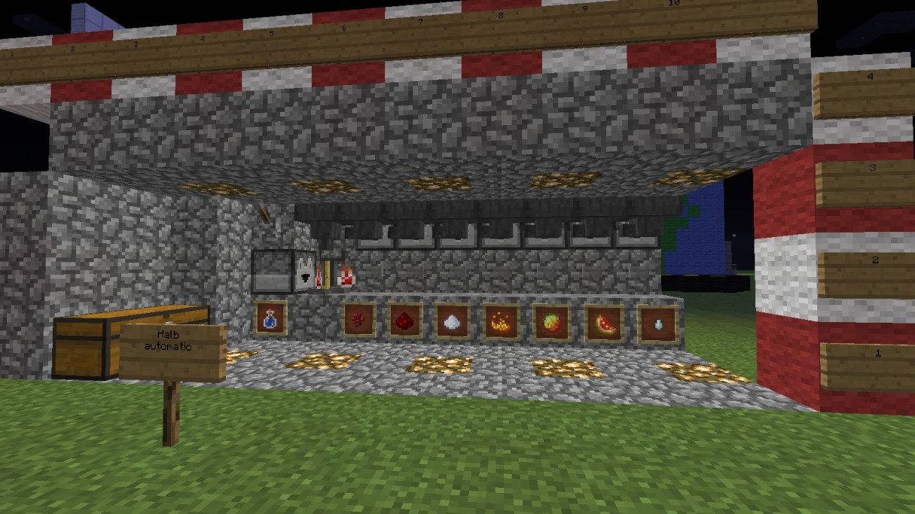 ᐅ Halbautomatischer Braustand in Minecraft bauen