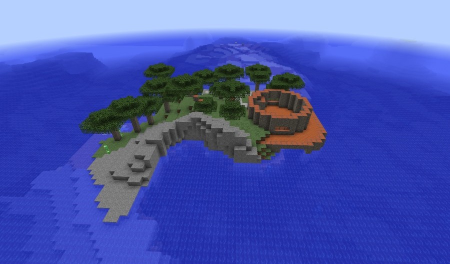 ᐅ private island in Minecraft bauen