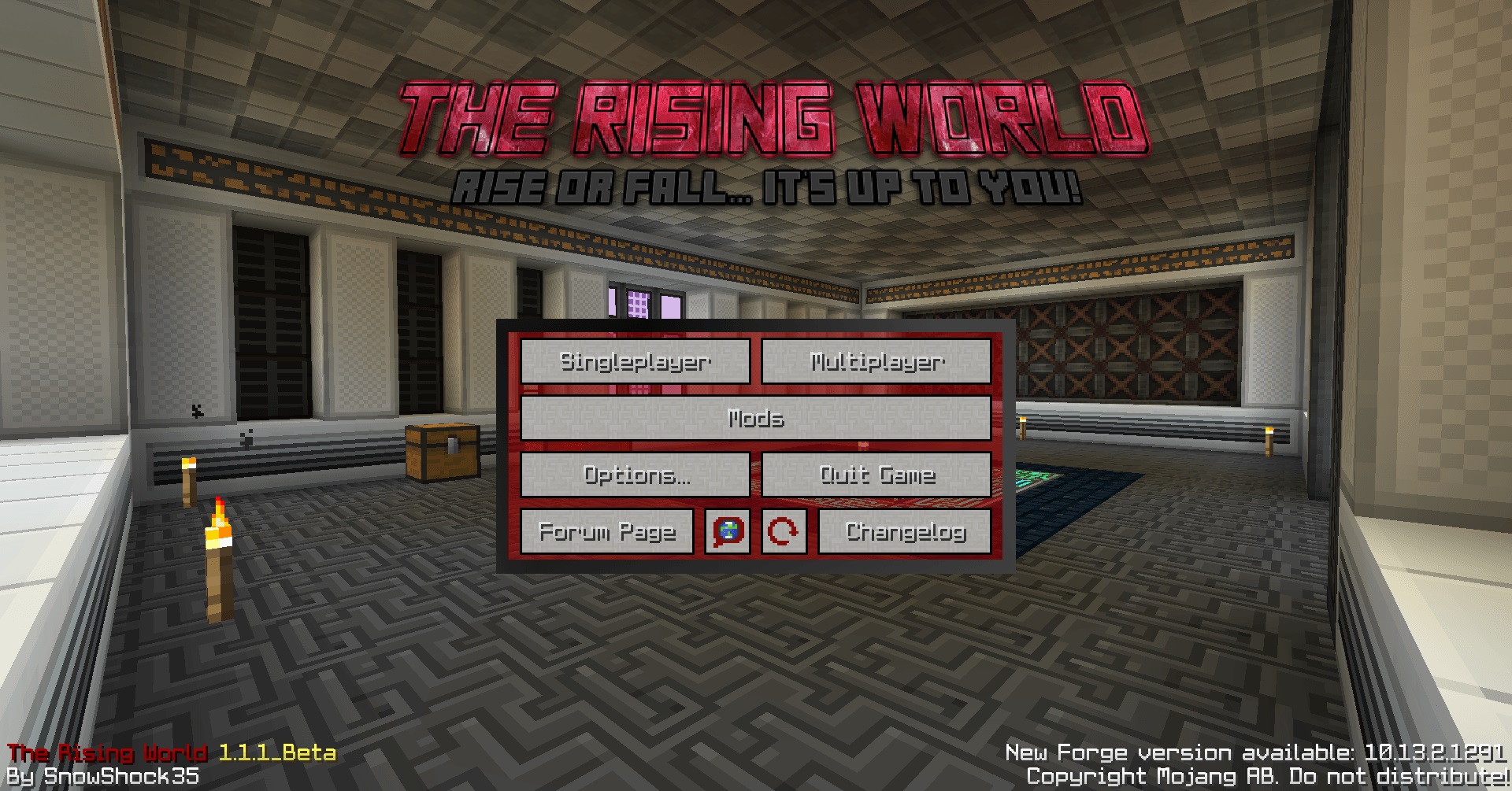 Custom Main Menu [1.9] [1.8.9] / Minecraft Mods /