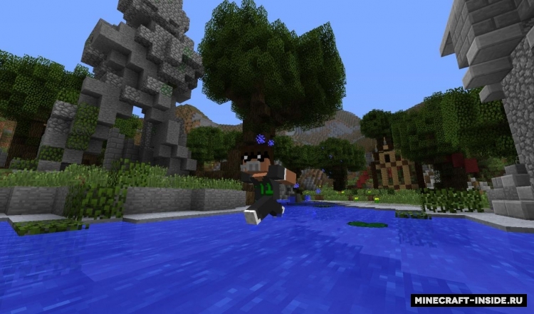 Naruto Anime [1.7.10] / Моды для Майнкрафт / Minecraft Inside