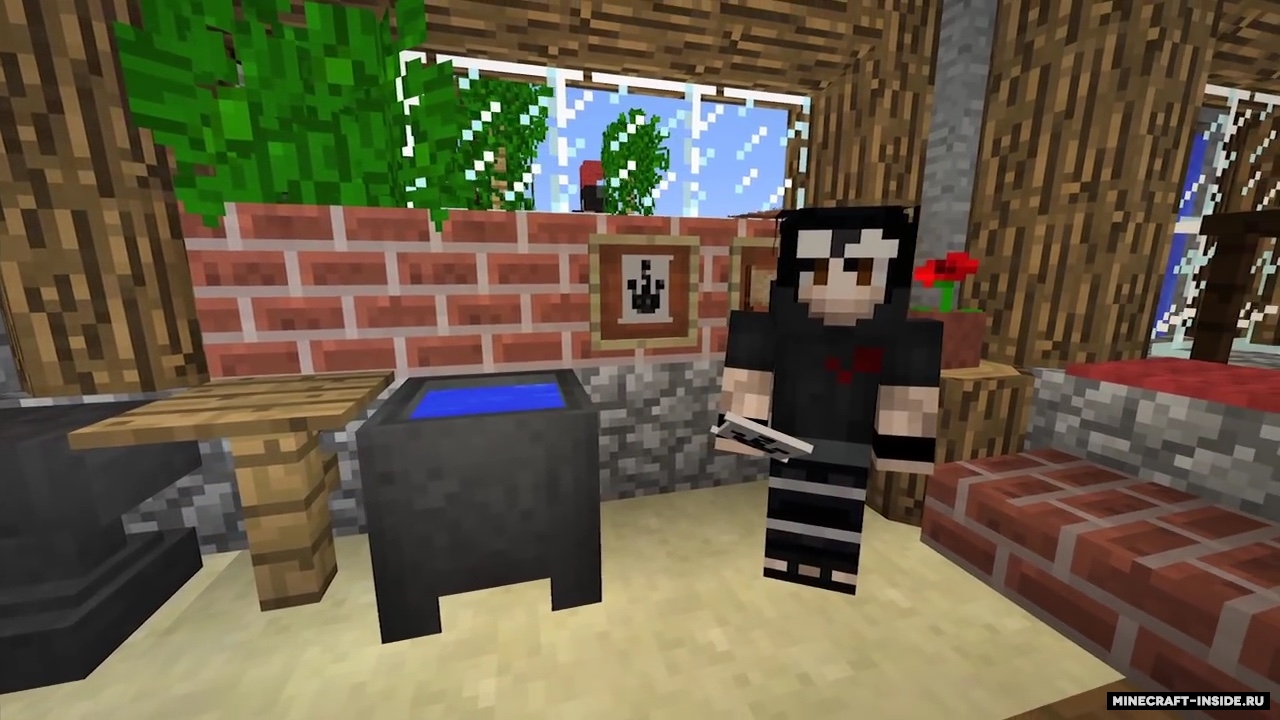 Naruto Anime [1.7.10] / Моды для Майнкрафт / Minecraft Inside