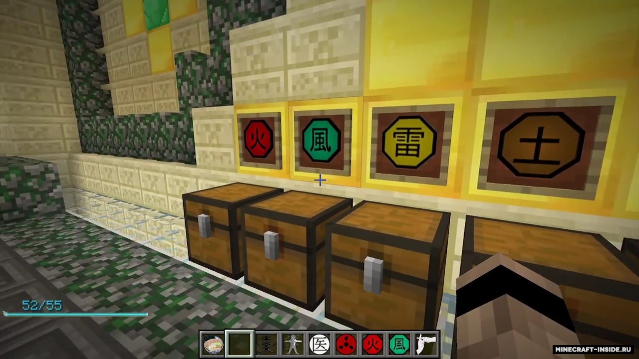 Naruto Anime [1.7.10] / Моды для Майнкрафт / Minecraft Inside