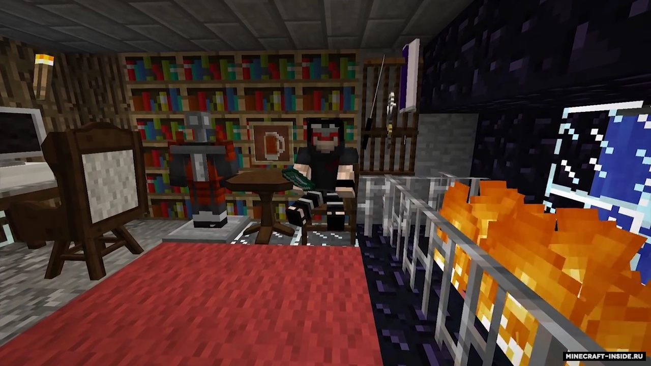 Naruto Anime [1.7.10] / Моды для Майнкрафт / Minecraft Inside