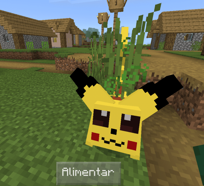 Pokecraft Evolution Minecraft PE Pikachu Addon/Mod