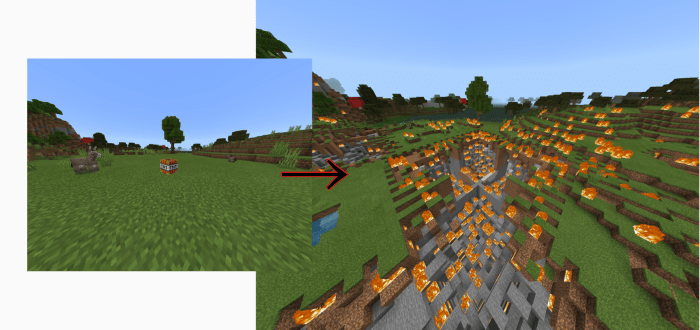 TNT+ Minecraft Addon/Mod 1.16.100.51, 1.16.20.03, 1.15.0, 1.14.60