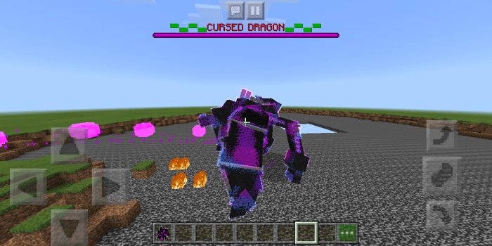 Curse Dragon Minecraft PE Addon/Mod 1.16.20.52, 1.16.1
