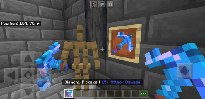 Minecraft Dungeon Weapons Minecraft PE Addon/Mod 1.16.10.02, 1.16.20.54