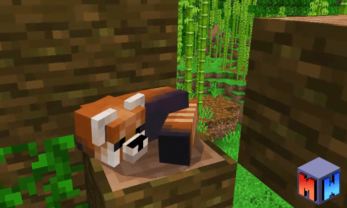 Red Panda Minecraft PE Addon/Mod 1.16.100.50, 1.16.10.02, 1.14.60