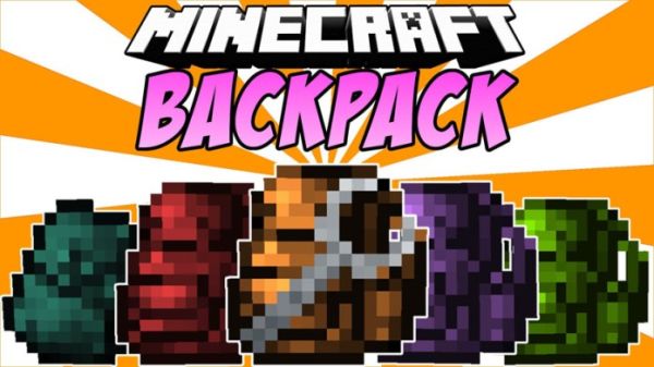 Backpacks Mod 1.12.2/1.10.2 (Improve Inventory Management) Minecraft