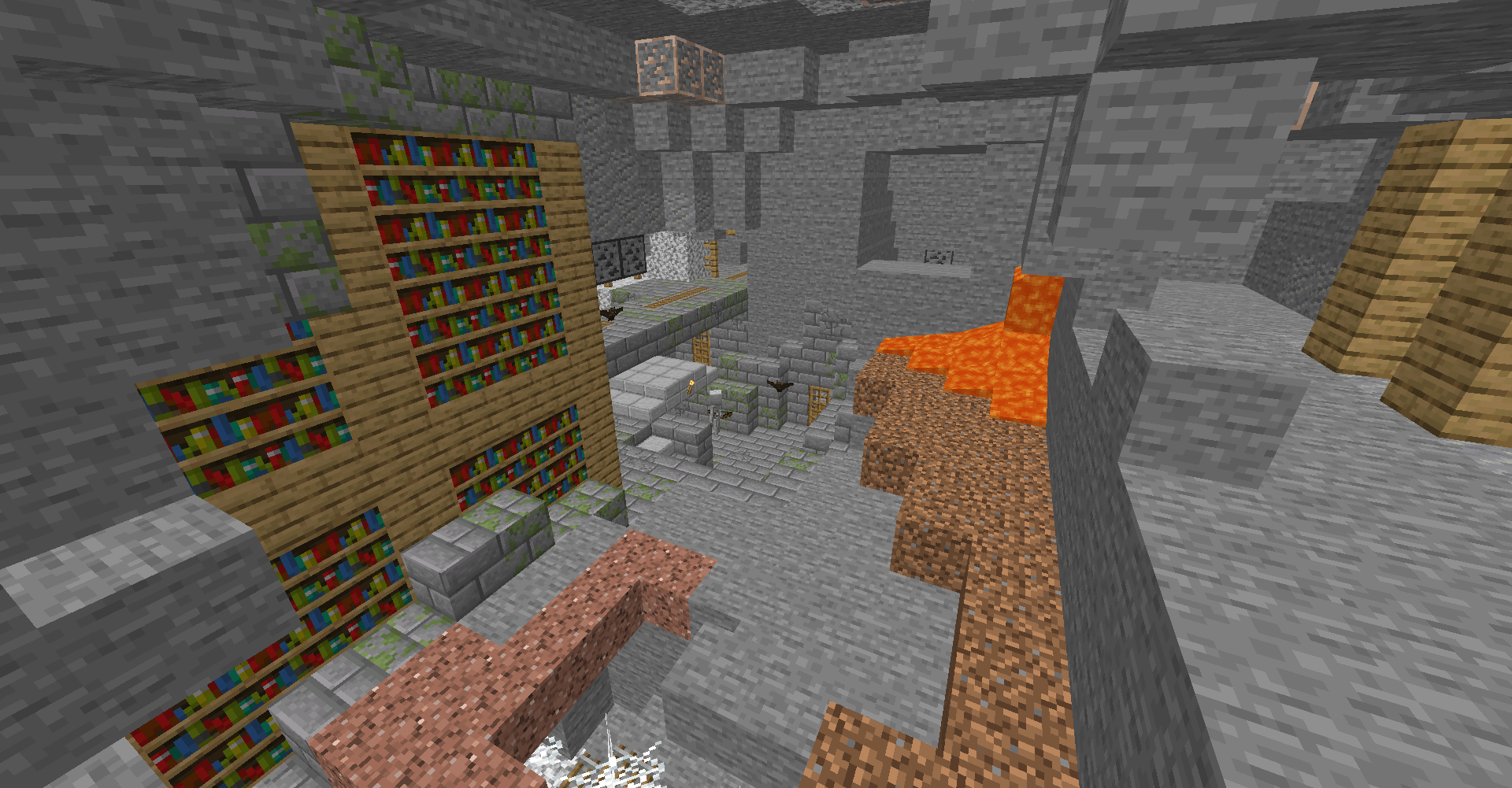Cave + Mineshaft + Stronghold Together Minecraft Seeds