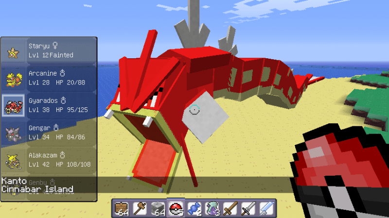 [1.6.4] Pokemon / Pixelmon Minecraft.fr