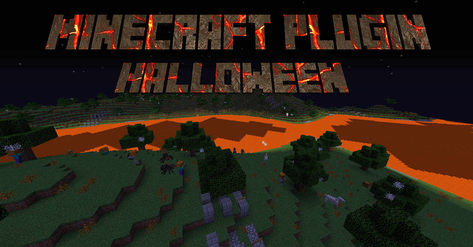 Compilation de plugins Halloween Minecraft.fr