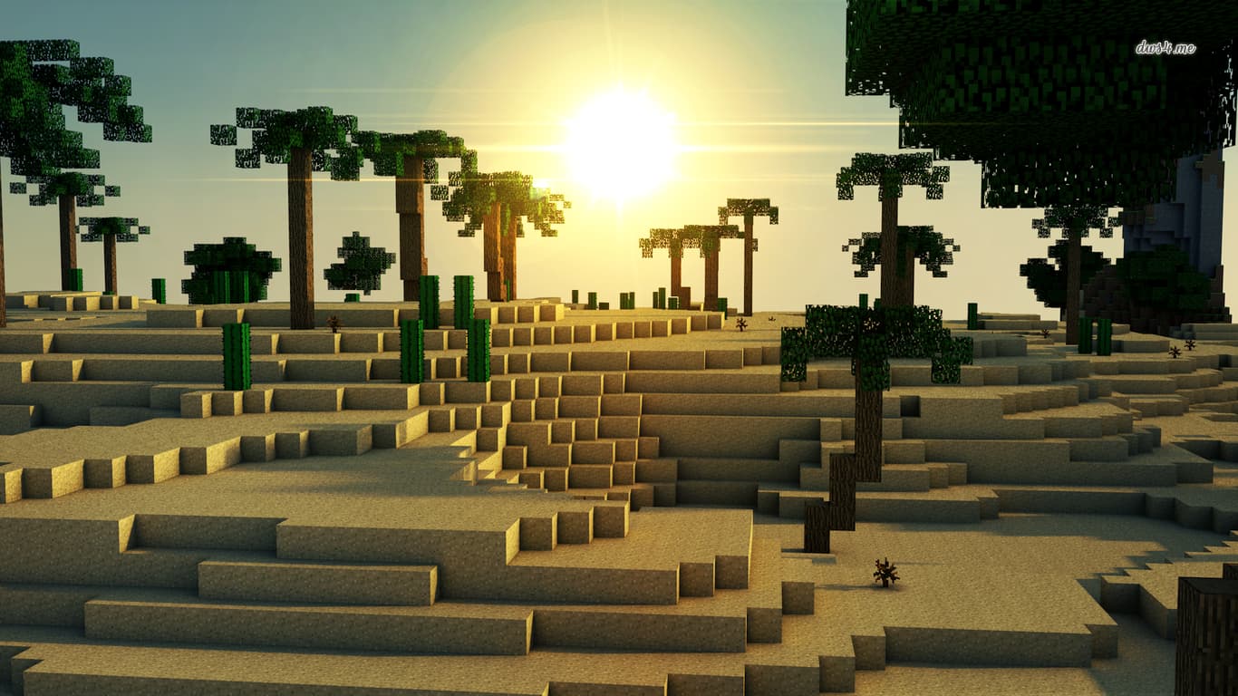 Sélection plus beaux fond d'écrans Minecraft HD 4k Minecraft.fr