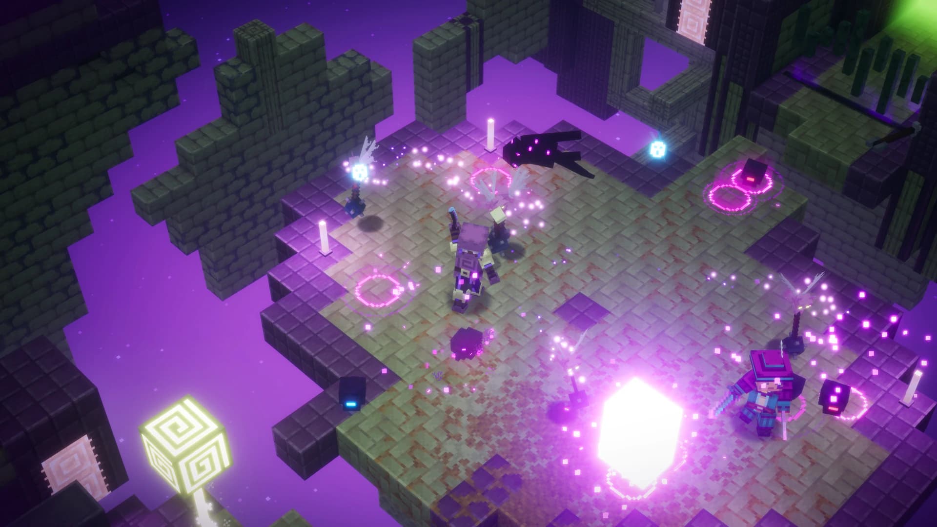 Le DLC 'Echoing Void' et l'édition ultimate de Minecraft Dungeons sont