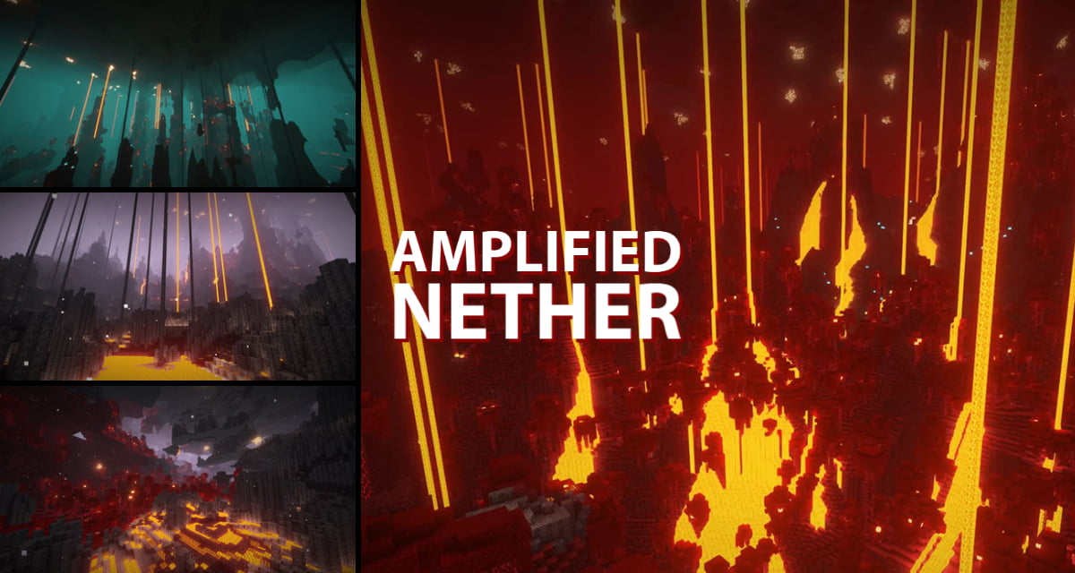 Amplified Nether un datapack pour un incroyable Nether "amplifié