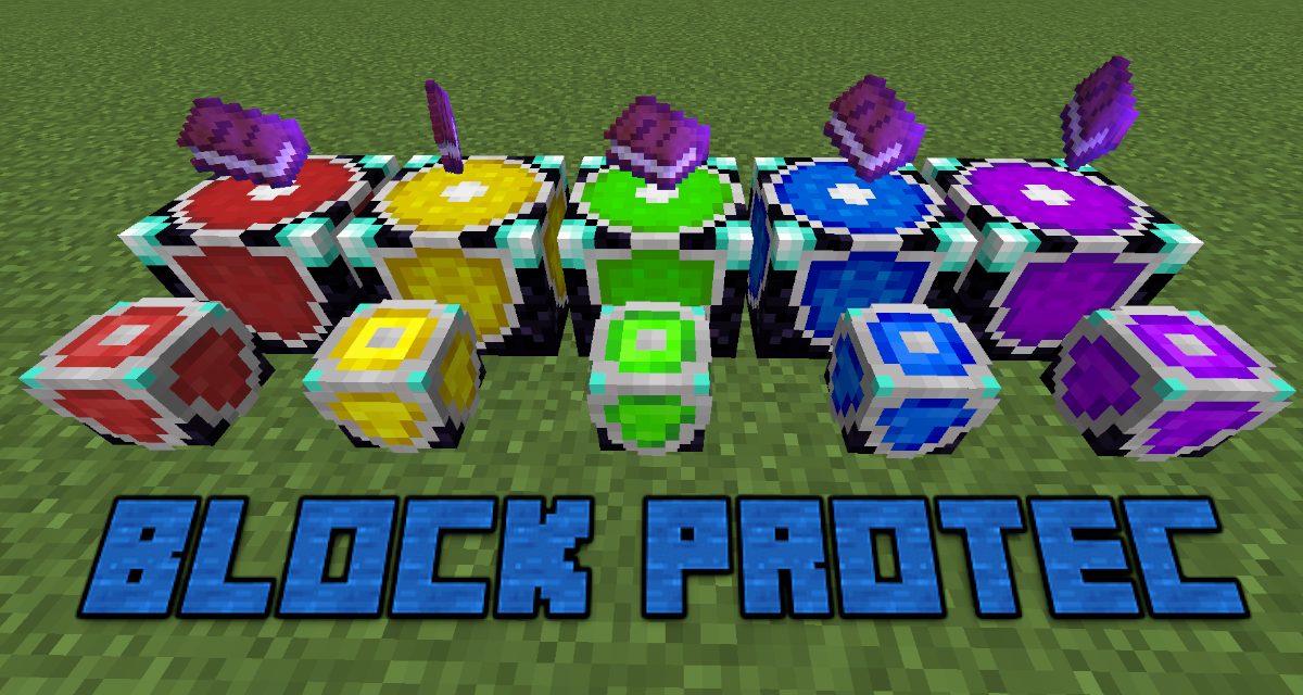 Block protect Datapack Minecraft Minecraft.fr