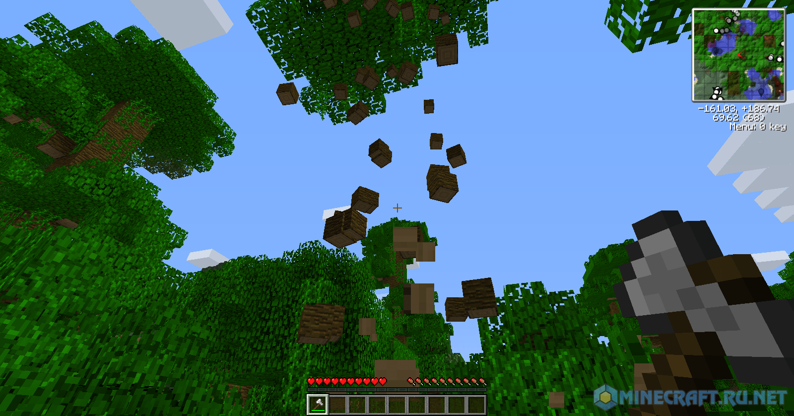 Tree Chopper v.1.2.1 [1.12] (Быстрая рубка деревьев) › Моды › — Скачать всё для