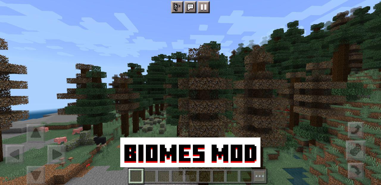 Download Biomes Mod for Minecraft PE Biomes Mod for MCPE