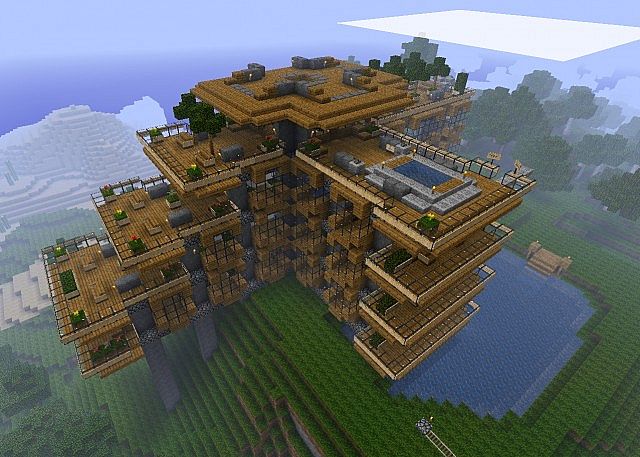 Hillside Manor World Minecraft Building Inc