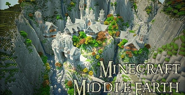 Lord of the Ring Middle Earth Minecraft Building Inc