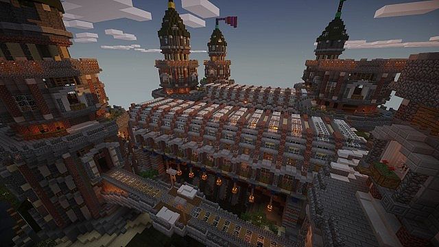 Pigron Castle Faction Base Minecraft Building Inc