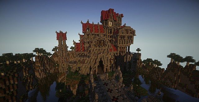 Castle Dravulkan Minecraft Building Inc