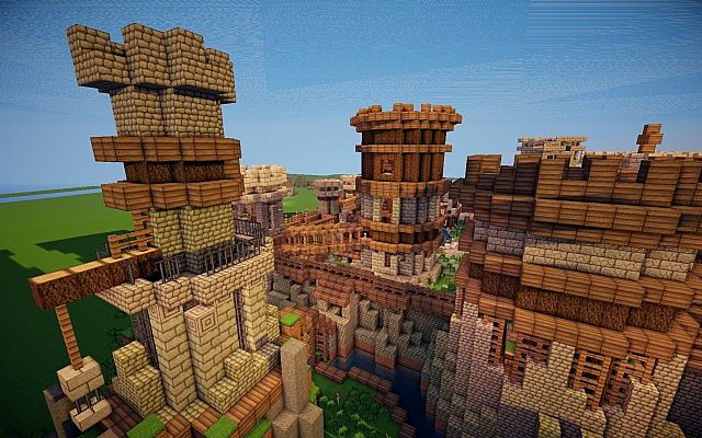 Old Castle Minecraft Building Inc