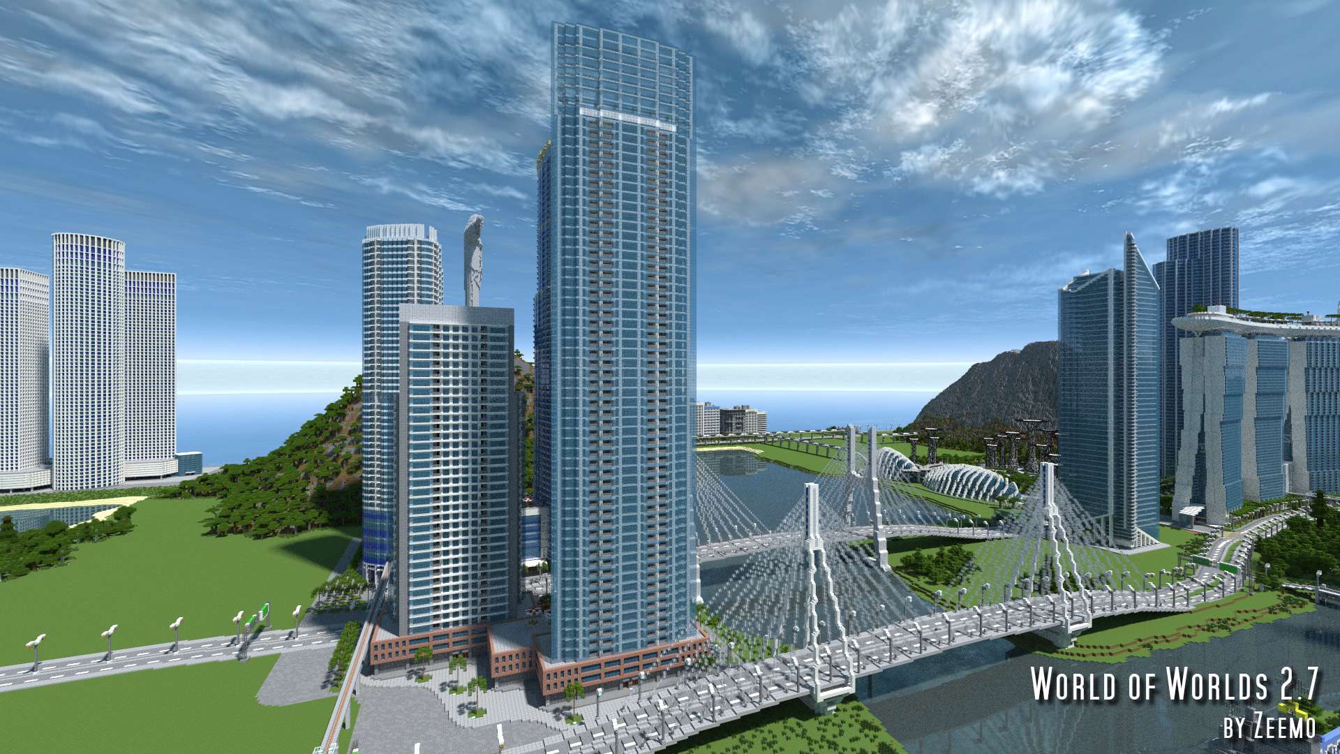 World of Worlds 2.7 Minecraft Building Inc