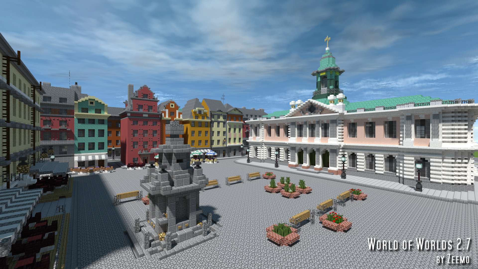 World of Worlds 2.7 Minecraft Building Inc