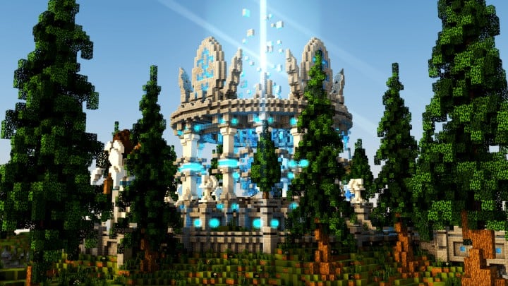 Fantasy Angels Arch Minecraft Building Inc