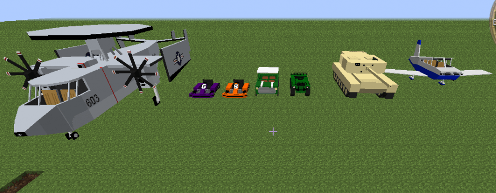 моды на майнкрафт 1.7.2 на машины самолеты и танки