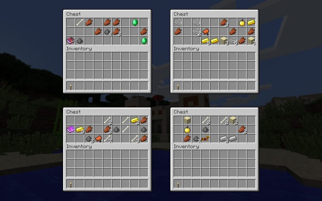 Сид на пустынный храм у границы с тайгой в Майнкрафт 1.12+