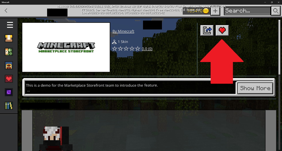 How to Use Minecraft Marketplace Home