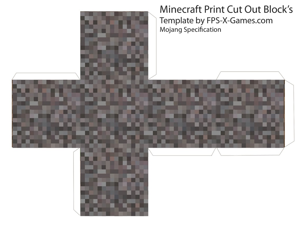 Minecraft pattern Etsy