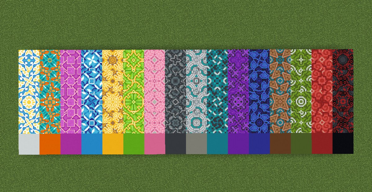 Глазурованная керамика — Minecraft становится ярче!