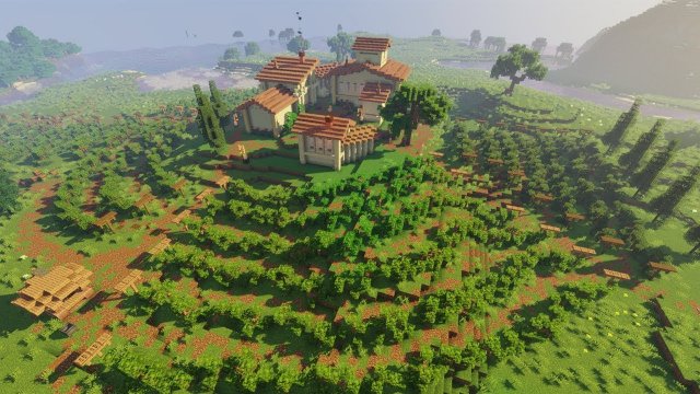 Vineyard Minecraft Farm Build Timelapse [Speed Build] Minecraft News Forum