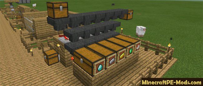 10 Hopper Uses [Redstone] Map for Minecraft PE 1.14.1, 1.13.1, 1.12.1