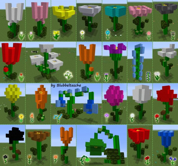 Flowercraft Mod for Minecraft 1.8.9/1.8/1.7.10 MinecraftSix