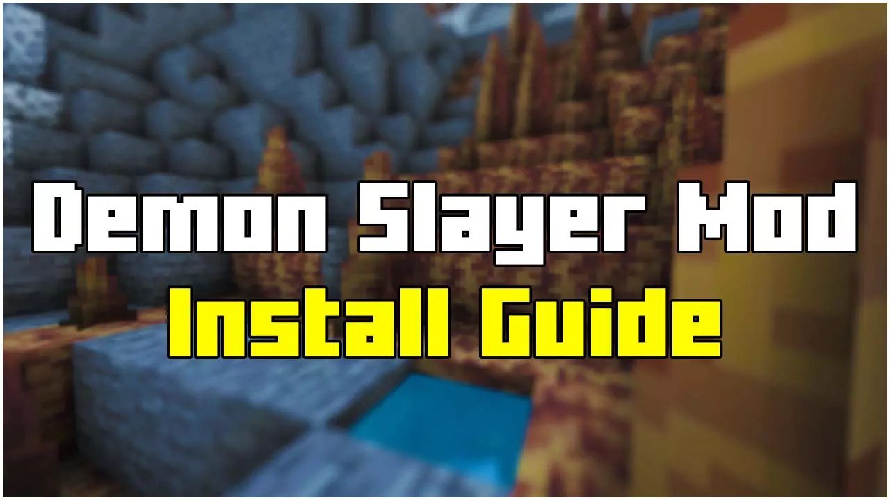 How To Install Demon Slayer Mod in Minecraft 1.21.1 → 1.21, 1.20.6