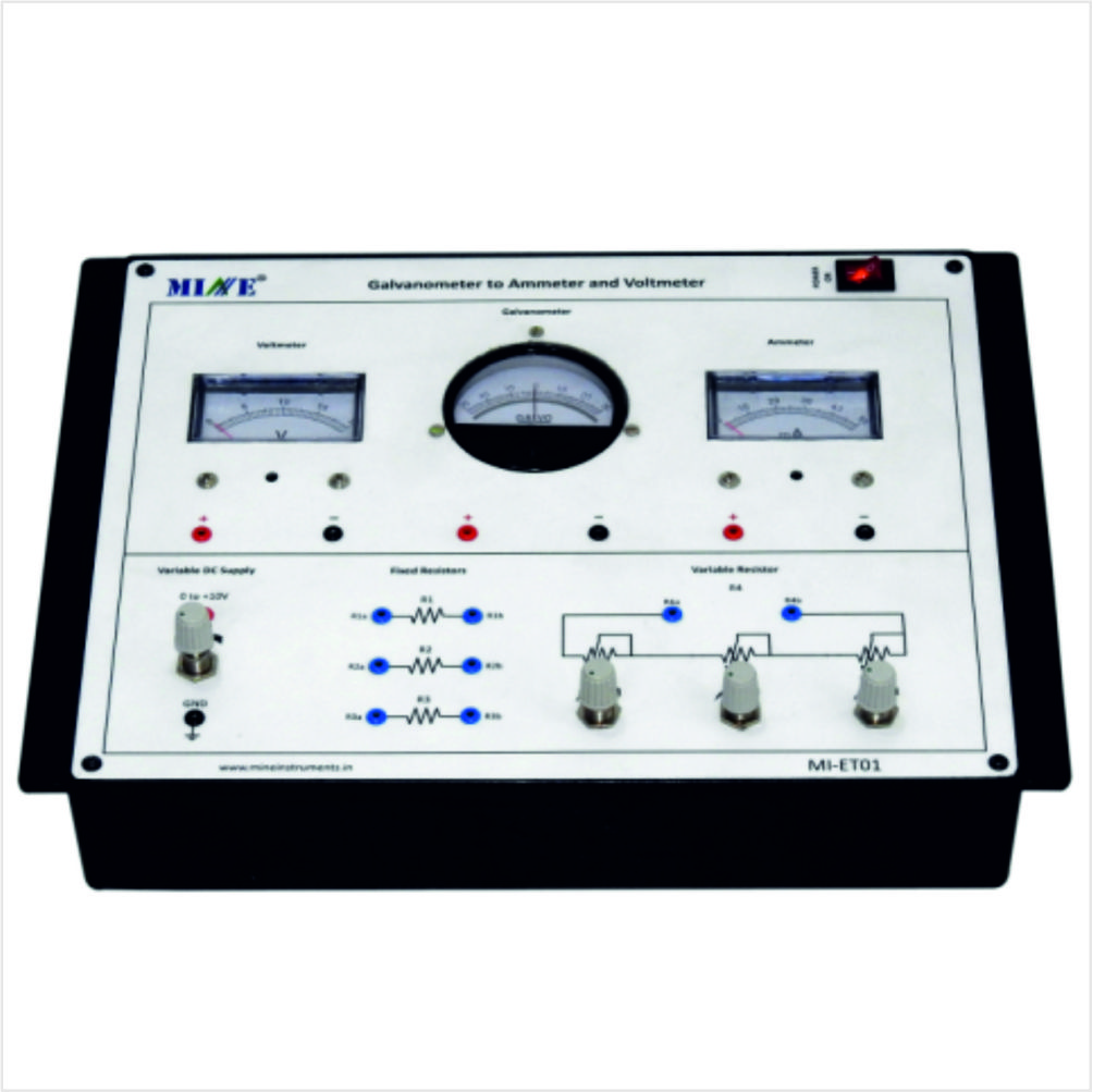 Galvanometer to Ammeter (MIET01) Mine Instruments Pvt Ltd.