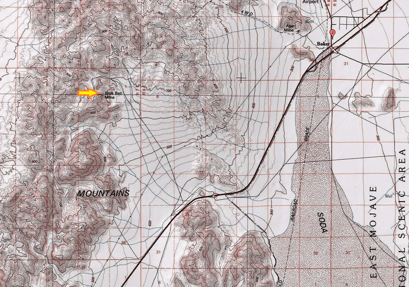 Blue Bell Mine, May 19, 2018 Mineralogical Society of Southern California