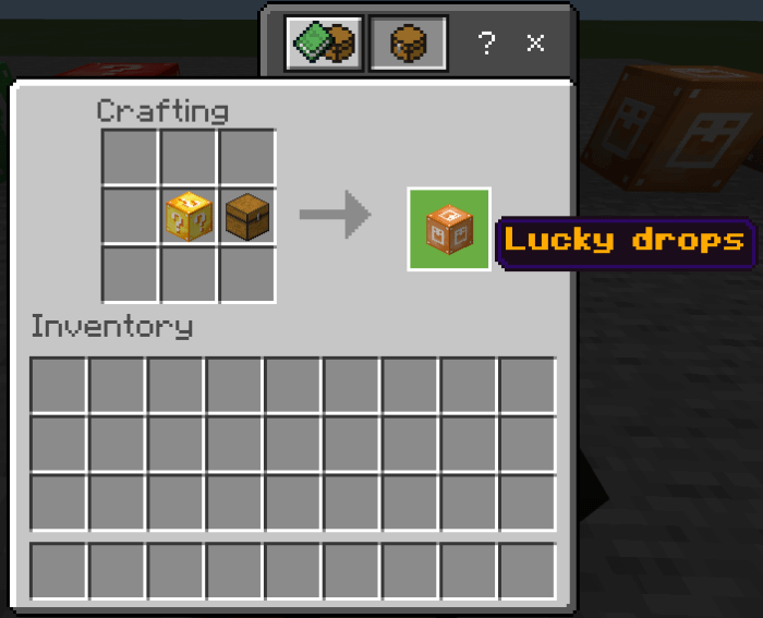 Lucky Blocks addon for Minecraft PE 1.17.2