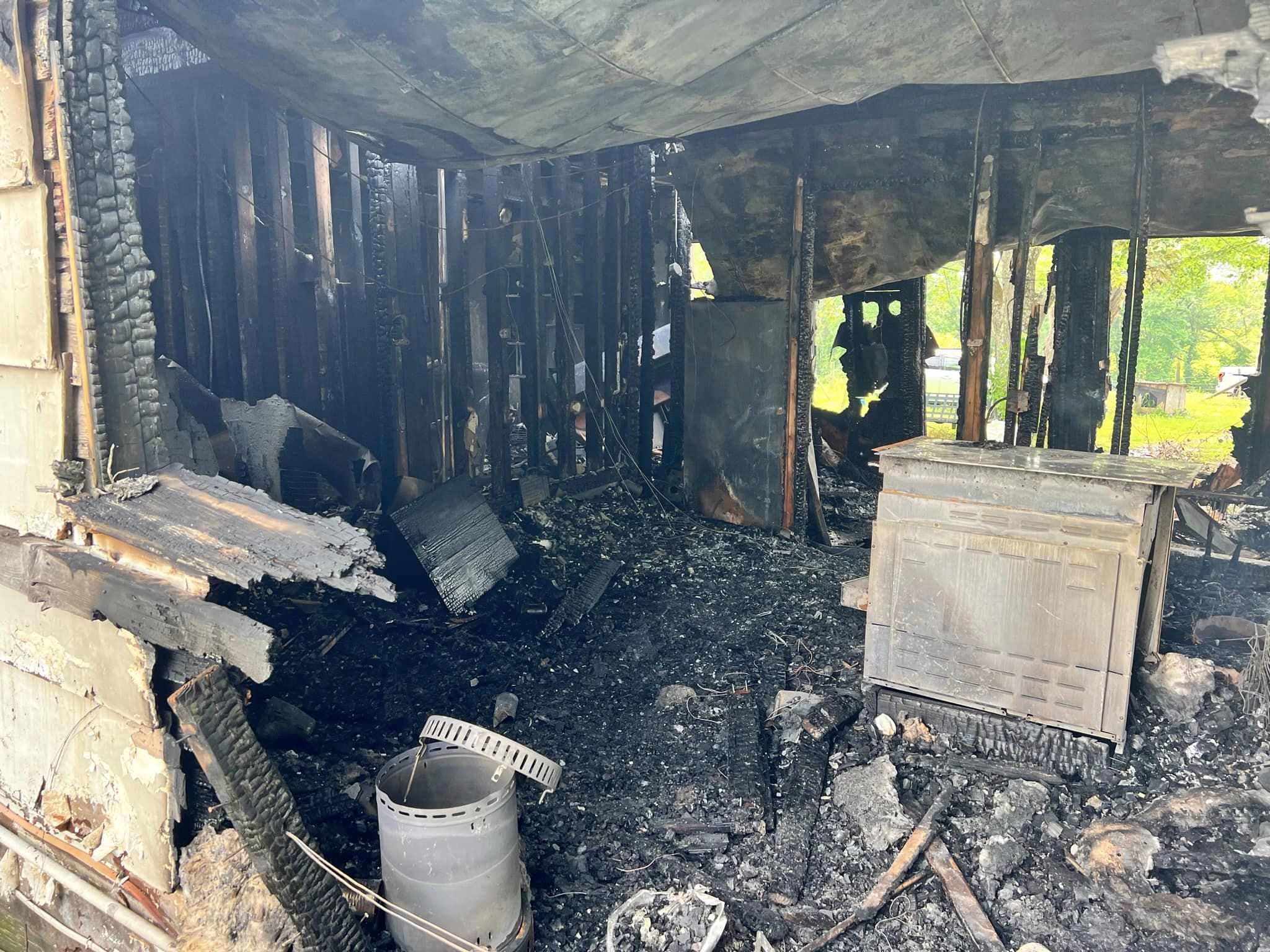 Structure Fire off Catharpin Road Mine Run Volunteer Fire Department