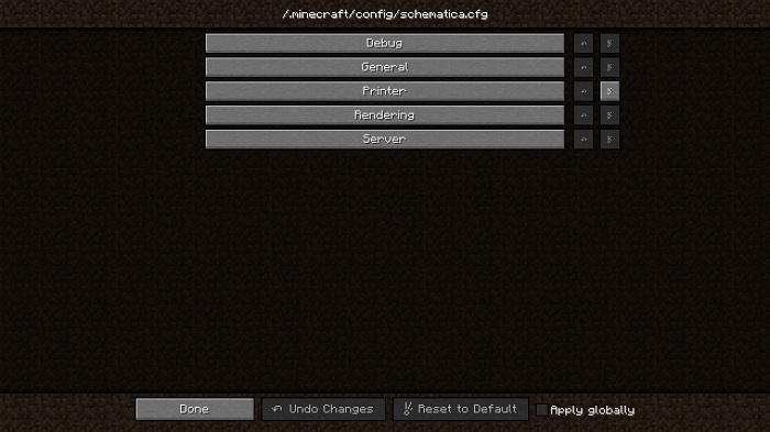 Schematica Mod 1.12.2 (Save and Load) - Free Mod for Minecraft