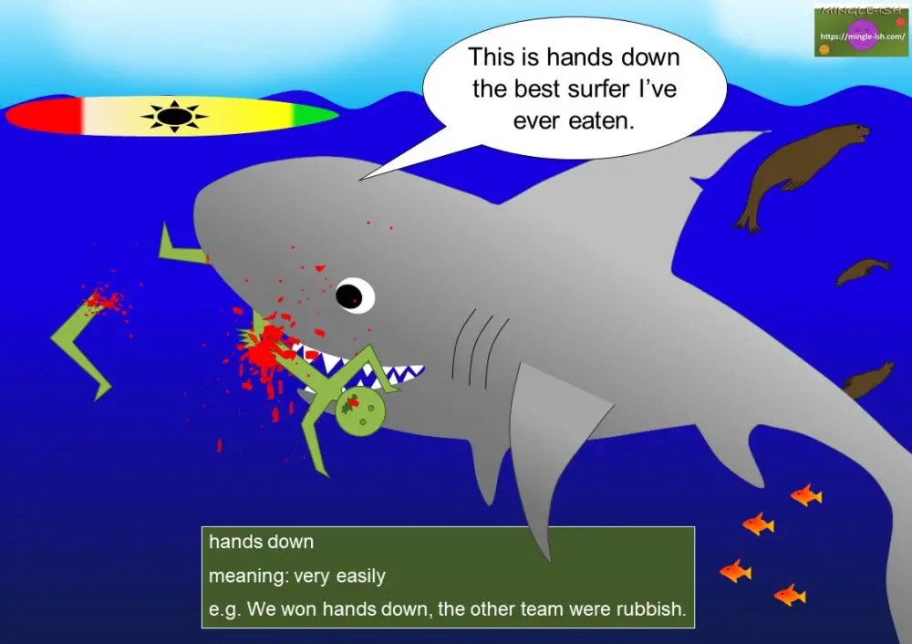 HAND idioms (body idioms) Mingleish