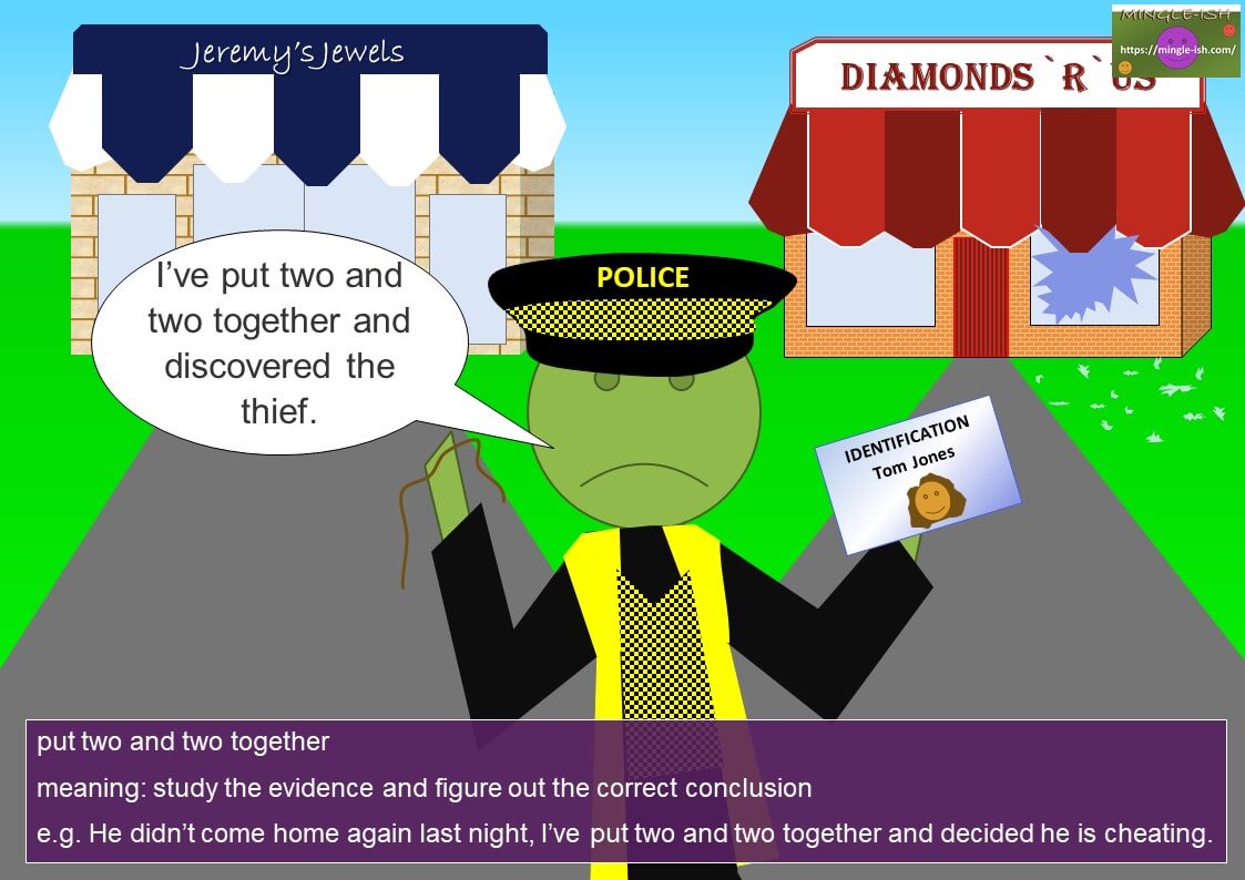 Idioms with verbs PUT Mingleish